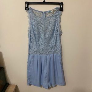✨Apricot Lane✨NWOT✨Baby Blue Romper